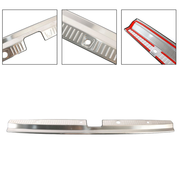 Rear Bumper Protector Bumper Step Guard Silver For Daihatsu S700V S710V 2022-2026