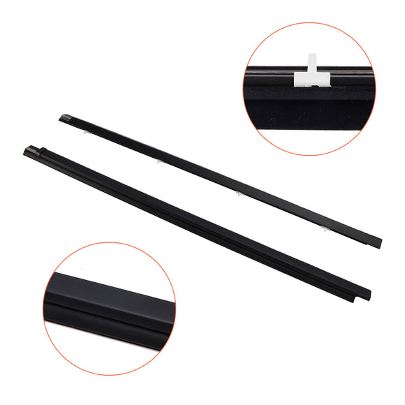 Toyota Tacoma 1995-2004 2pcs Front Door Window Belt Weatherstrip WP685VZ