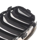 2PCS Front Bumper Kidney Grille Grill Fit BMW 1 Series F20 F21 2012-2014-6