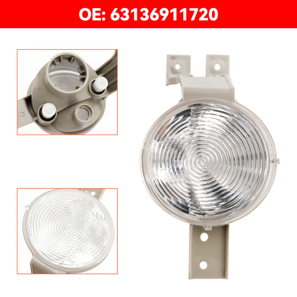 Indicatielampje rechtsvoor Lampflitser Heldere lens 63136911720 voor Mini Cooper