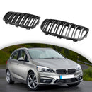 BMW 2 Series F45 F46 218d/220d/218i/M240i 2015-2018 Pre-Facelift Front Grill Gloss Black Grille-3
