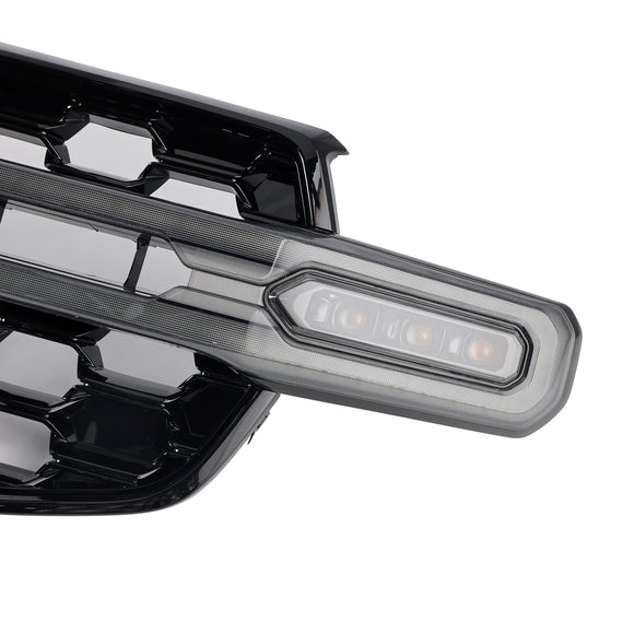 Ford Ranger Next Gen T9 2023-2025 Calandre de pare-chocs avant noire avec lumière LED