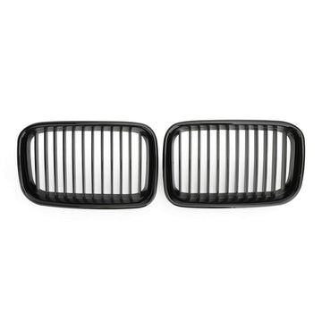 1990-1996 BMW Serie 3 E36 Pre-restyling Paraurti anteriore Rene Sport Griglia per cofano Griglia nera