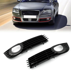 2006-2008 Audi A8 etupuskurin alasäleikkö Sumuvalo musta säleikkö