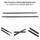Dodge Challenger 2008-2017 2 stuks voordeur raamriem tochtstrip 55399123AG 55399122AG-4