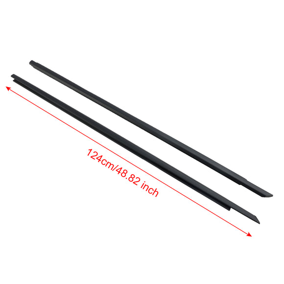 Dodge Challenger 2008-2017 2 stuks voordeur raamriem tochtstrip 55399123AG 55399122AG
