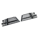 Grille de protection des phares antibrouillard avant Audi A3 (8V) S-LINE/S3 2016.5-2020, calandre en nid d'abeille chromée noire 8V3807681AE 8V3807682Q-11