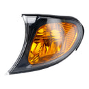 Luces de esquina amarillas de señal de giro delantera izquierda aptas para BMW Serie 3 E46 02-05-6
