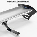 Universal Hatch Adjustable Aluminum GT Rear Trunk Wing Racing Spoiler Silver 15#-3