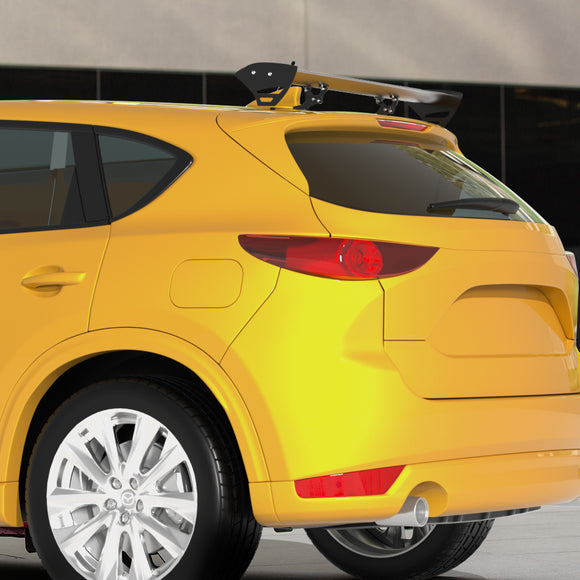 Universal Hatch Adjustable Aluminum GT Rear Trunk Wing Racing Spoiler Silver 15#