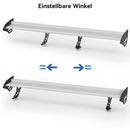 Universal Adjustable Lightweight GT Aluminum Rear Trunk Wing Racing Spoiler SIL-4