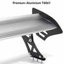 Universal Adjustable Lightweight GT Aluminum Rear Trunk Wing Racing Spoiler SIL-3