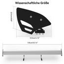 Universal Adjustable Lightweight GT Aluminum Rear Trunk Wing Racing Spoiler SIL-9