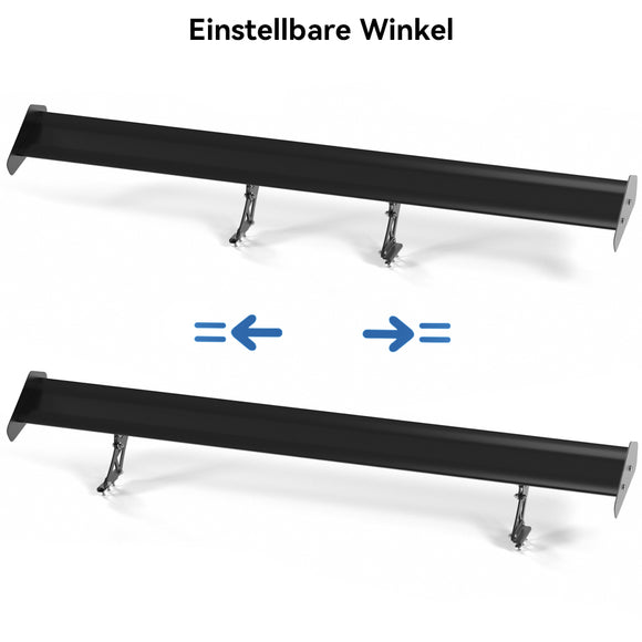 Universal Adjustable Lightweight GT Aluminum Rear Trunk Wing Racing Spoiler