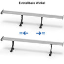 Universal Limousine Aluminium GT Heckspoiler Flügel Racing Spoiler mit rotem Licht S #E1-9