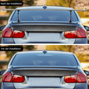 Universal Limousine Aluminium GT Heckspoiler Flügel Racing Spoiler mit rotem Licht S #E1-12