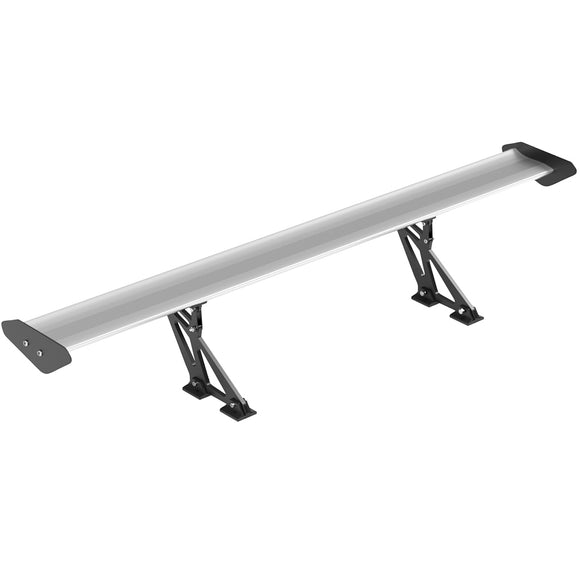 Universal Limousine Aluminium GT Heckspoiler Flügel Racing Spoiler mit rotem Licht S #E1