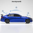 135cm Universal Hatch Adjustable Aluminum GT Rear Trunk Racing Spoiler Wing Silver-15