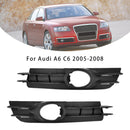 Audi A6/A6 Sline C6 2005-2008 Een paar automistlamproosters 4F0807681A 4F0807682A-4