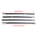 4 kpl ulko-oven lasin säälistalista Toyota Yaris/Vitz 2005-2010-2