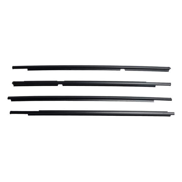 4 kpl ulko-oven lasin säälistalista Toyota Yaris/Vitz 2005-2010