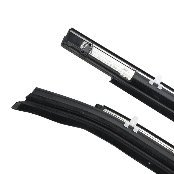 Toyota Tundra Double Cab 2000-2006 4pcs Weatherstrip Outer Lower Window 75720-0C010 75710-0C010