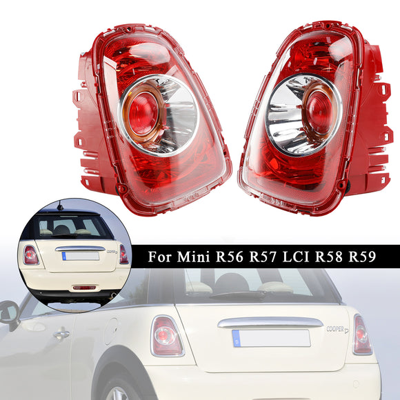 Feu arrière L + R 63217255909 63217255910 pour Mini R56 R57 LCI R58 R59
