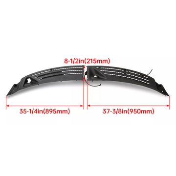 Windshield Wiper Window Cowl Panel Grille Left & Right For 2006-2008 LINCOLN MARK LT 4L3Z-15022A69-AA 4L3Z-15022A68-BA - 0