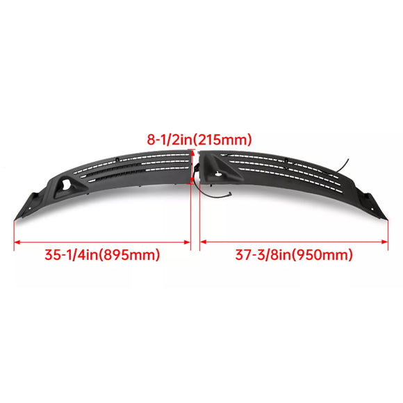 Ford F150 2004-2008 Ruitenwisser Vensterkap Paneelrooster RH & LH 4L3Z-15022A69-AA 4L3Z-15022A68-BA