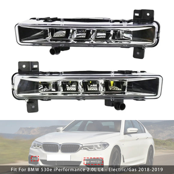 Coppia fendinebbia anteriori a LED per marcia diurna per BMW G30 G38 17-19 63177349131