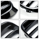 Gloss Black Front Bumper Kidney Grill Grille Fit BMW X3 X4 F25 F26 2014-2017-4
