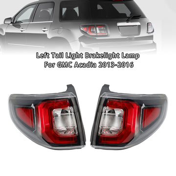 2013-2016 GMC Acadia SL / SLE / SLT / Denali Left+Right Tail Light Brakelight Lamp 84051375 84051376