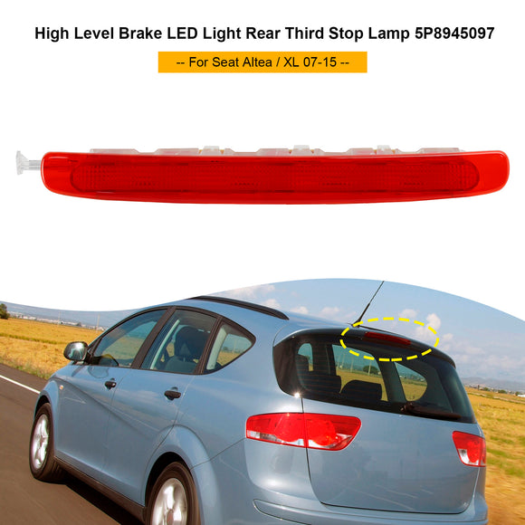 Lumière LED de frein de haut niveau, troisième feu Stop 5P8945097 pour Seat Altea/XL 07-15
