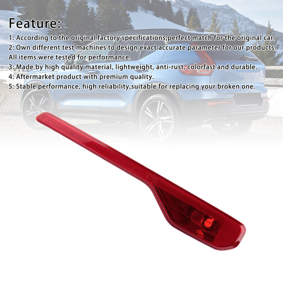Right Side Rear Bumper Reflector Light Without bulb 3165686 For Volvo XC40 18-23