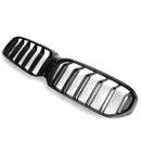 2021-2022 BMW Serie 5 G30 G31 G38 530i/540i/530e/M550i/520d Griglia anteriore Doppia griglia nera lucida-14