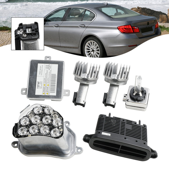 Kit de diodo de módulo LED de bombilla de balasto de xenón RH para BMW serie 5 528i 535i 2011-2013