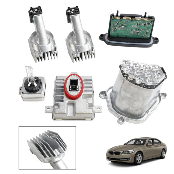 Kit de diodo de módulo LED de bombilla de balasto de xenón RH para BMW serie 5 528i 535i 2011-2013
