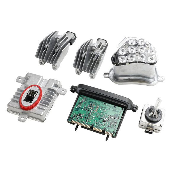 Kit de diodo de módulo LED de bombilla de balasto de xenón RH para BMW serie 5 528i 535i 2011-2013