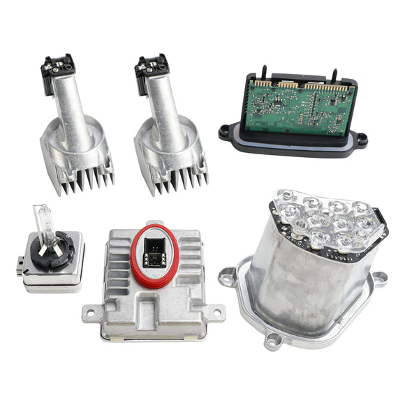 Kit de diodo de módulo LED de bombilla de balasto de xenón RH para BMW serie 5 528i 535i 2011-2013