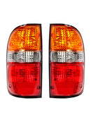 2 Stück Rückleuchten für Toyota Tacoma 2001–2004 mit Glühbirnen-17