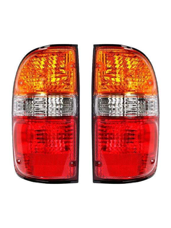2 Stück Rückleuchten für Toyota Tacoma 2001–2004 mit Glühbirnen
