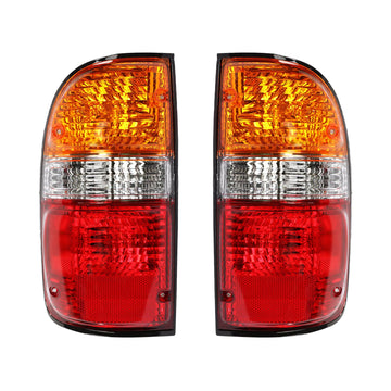 2PCS Left + Right Rear Tail Lights Lamps For Toyota Tacoma 2001-2004 W/Bulbs