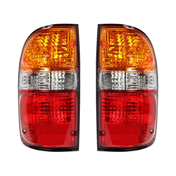 2 Stück Rückleuchten für Toyota Tacoma 2001–2004 mit Glühbirnen