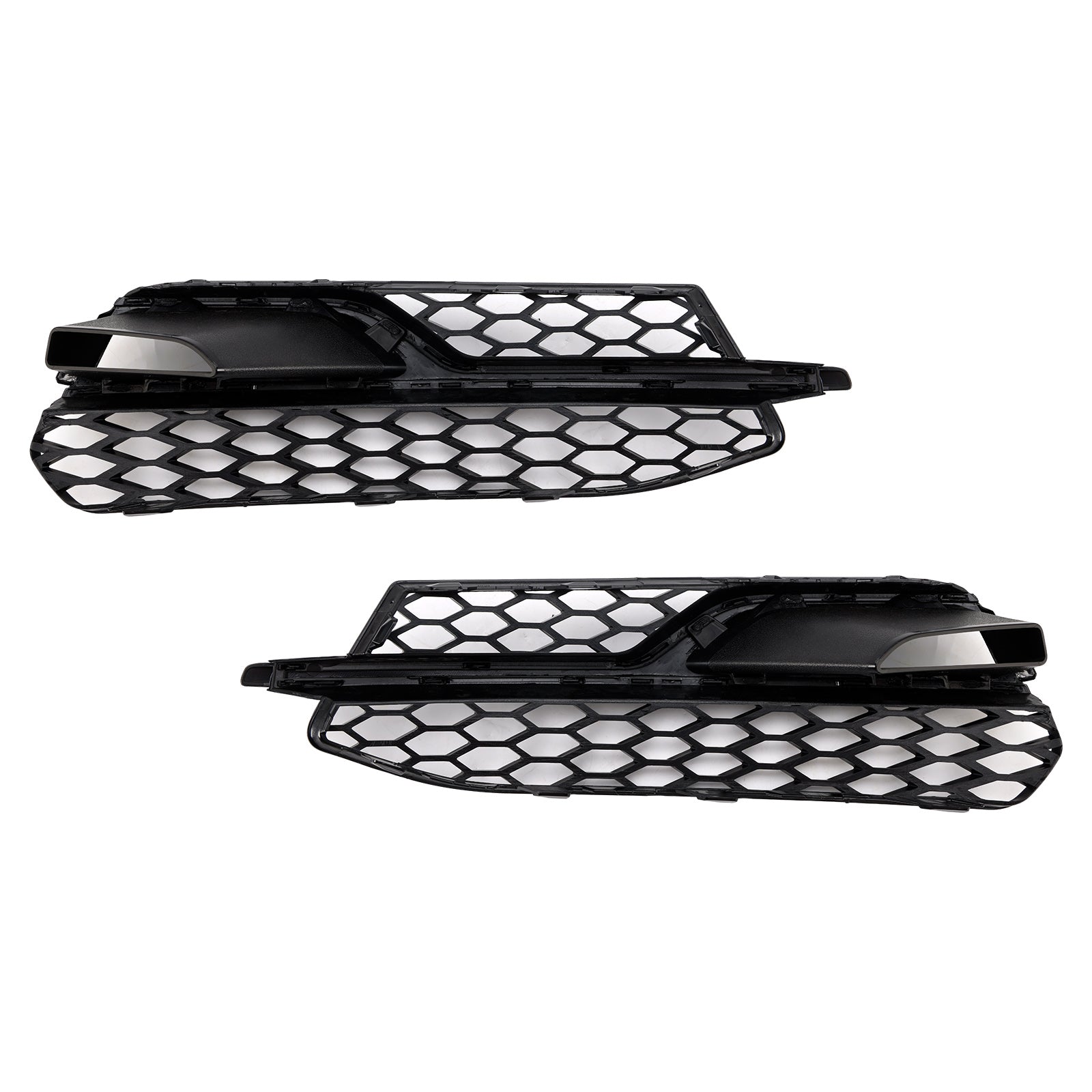 2013-2016 Audi S3 8V Honeycomb Lower Grille Front Bumper Fog Light Cover Black Grill 8V3807681L 8V3807681K