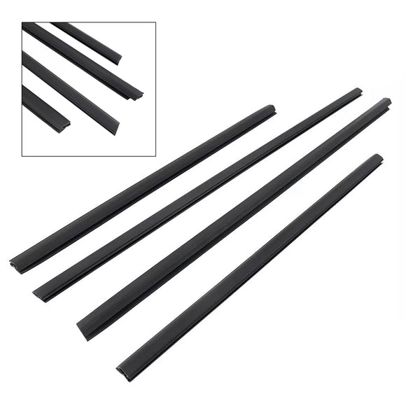 4 Uds. Sello de moldura burlete para cinturón de puerta para Honda Fit Jazz 2008-2013