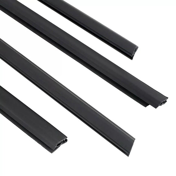 4 Uds. Sello de moldura burlete para cinturón de puerta para Honda Fit Jazz 2008-2013