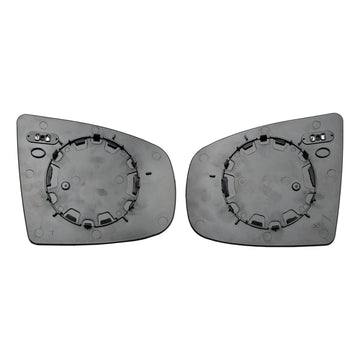 1 Pair Mirror Glass with Heated Wing for BMW X5 X6 E70 E71 E72 08-14 - 0