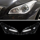 Cubierta transparente para lente de faro delantero, para Infiniti M25 M35 M37 M56 2011-2012-3