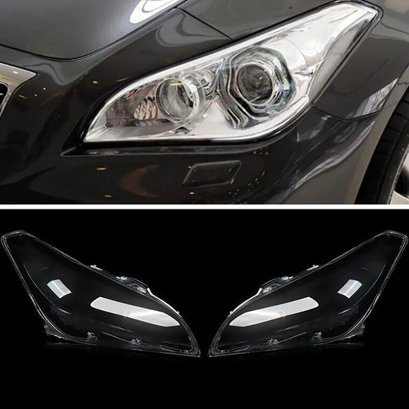 Cubierta transparente para lente de faro delantero, para Infiniti M25 M35 M37 M56 2011-2012