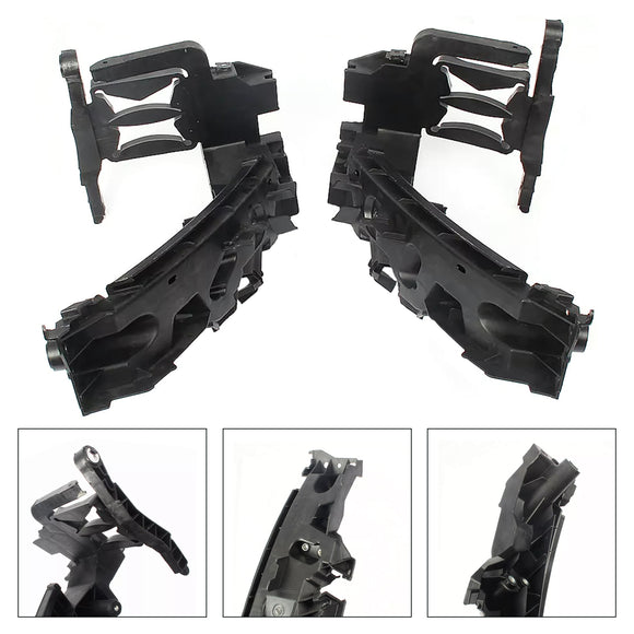 Headlight Mount Support Retainer Plate Bracket Kit For AUDI Q5 2009-2012